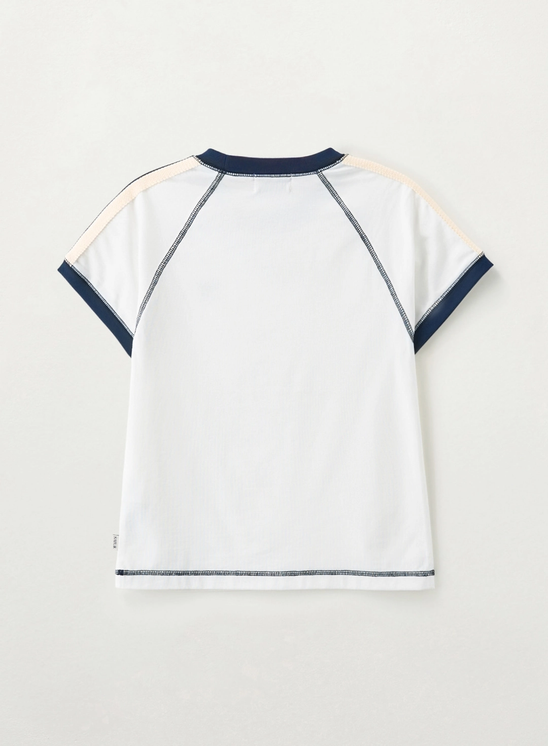 세터 (W) Lawton Stitch Ringer T-Shirt - White 상품 이미지 2