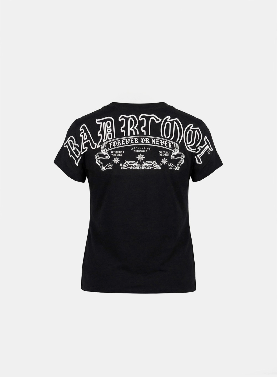 배드블러드 [w-tee26-105] Mystic Capsule Slim Fit Short Sleeve T-Shirt - Black 상품 이미지 1