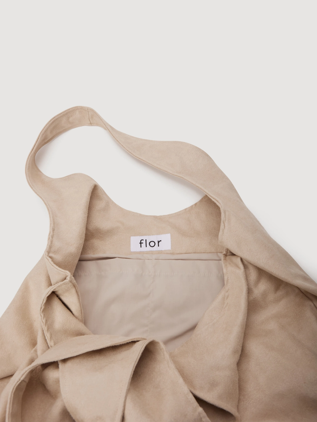 플로르 Flower Market Bag - Suede Ivory 상품 이미지 3