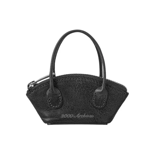 MINI BAG KEYRING (BLACK)
