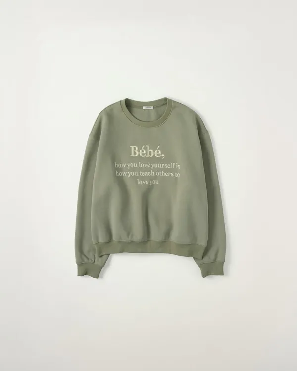 Bébé Sweatshirt [SAGE GREEN]