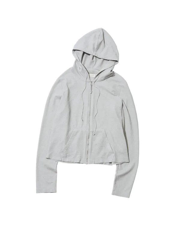26 reed hooded zip-up (light gray)