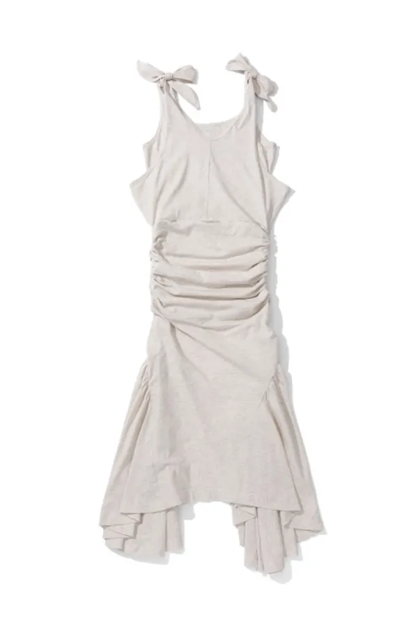 Layered Scoop Dress, Grain