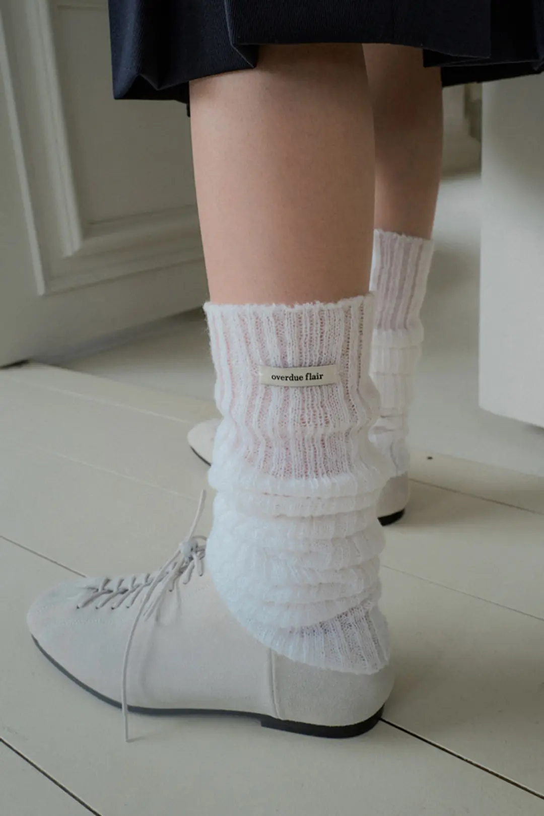 오버듀플레어 MOHAIR LEG AND ARM WARMERS_IVORY 상품 이미지 2