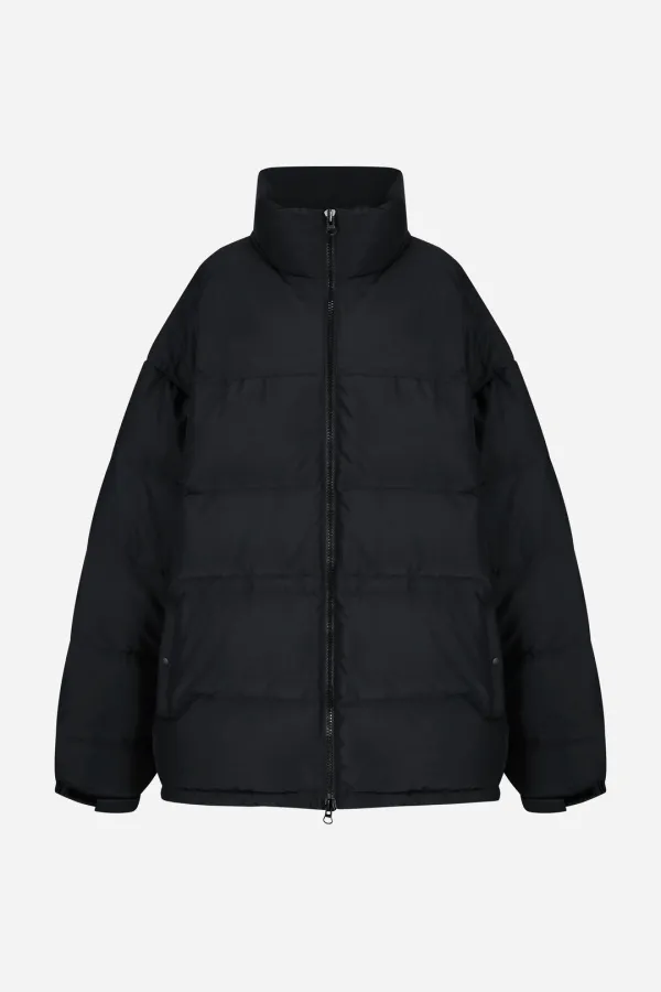 25FW black string duck-down jumper