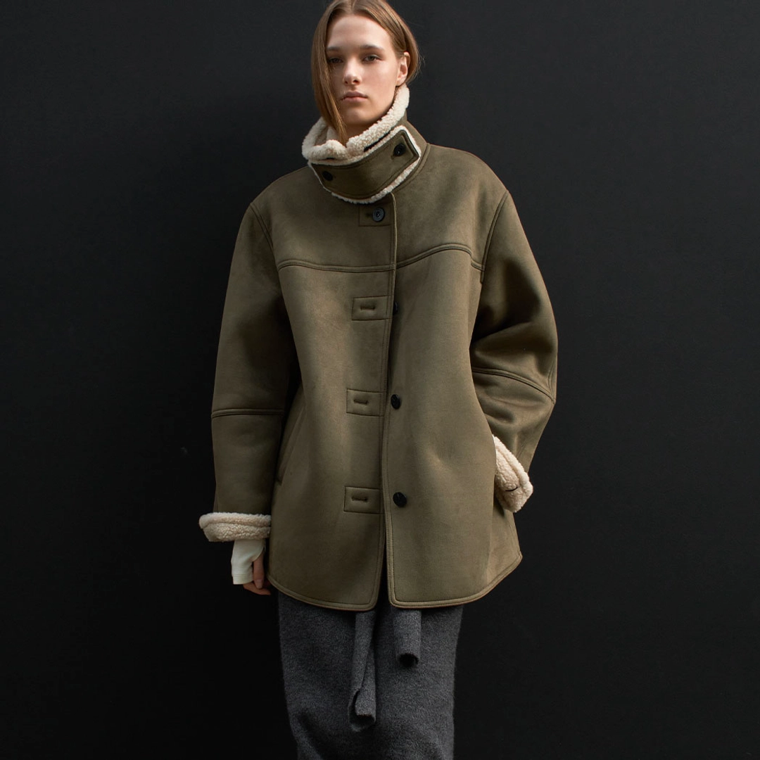 아뜰리에 나인 (JK-3058)HUNT MUSTANG HALF JACKET 상품 이미지 1