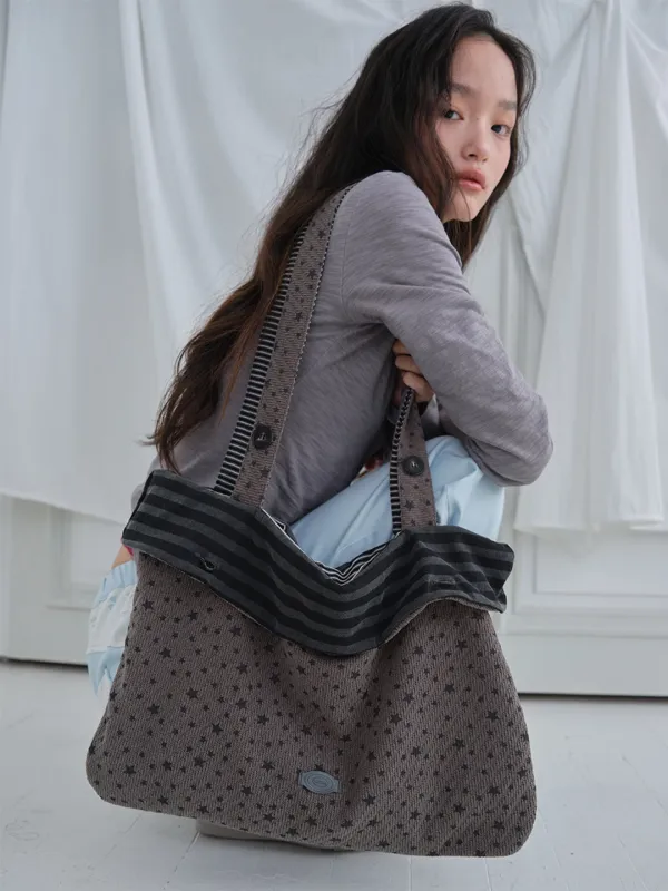 [4차 입고]Flip Sleeve Shoulder Bag (Charcoal)