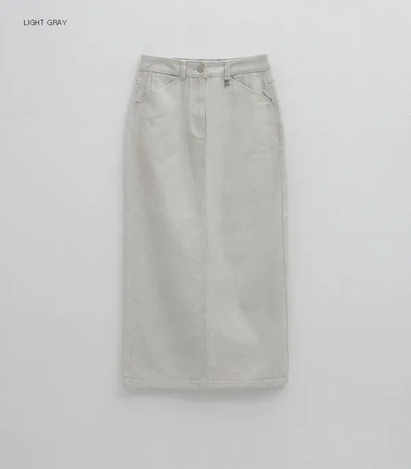 (SK-5005)ESSENTIAL PIGMENT SKIRT