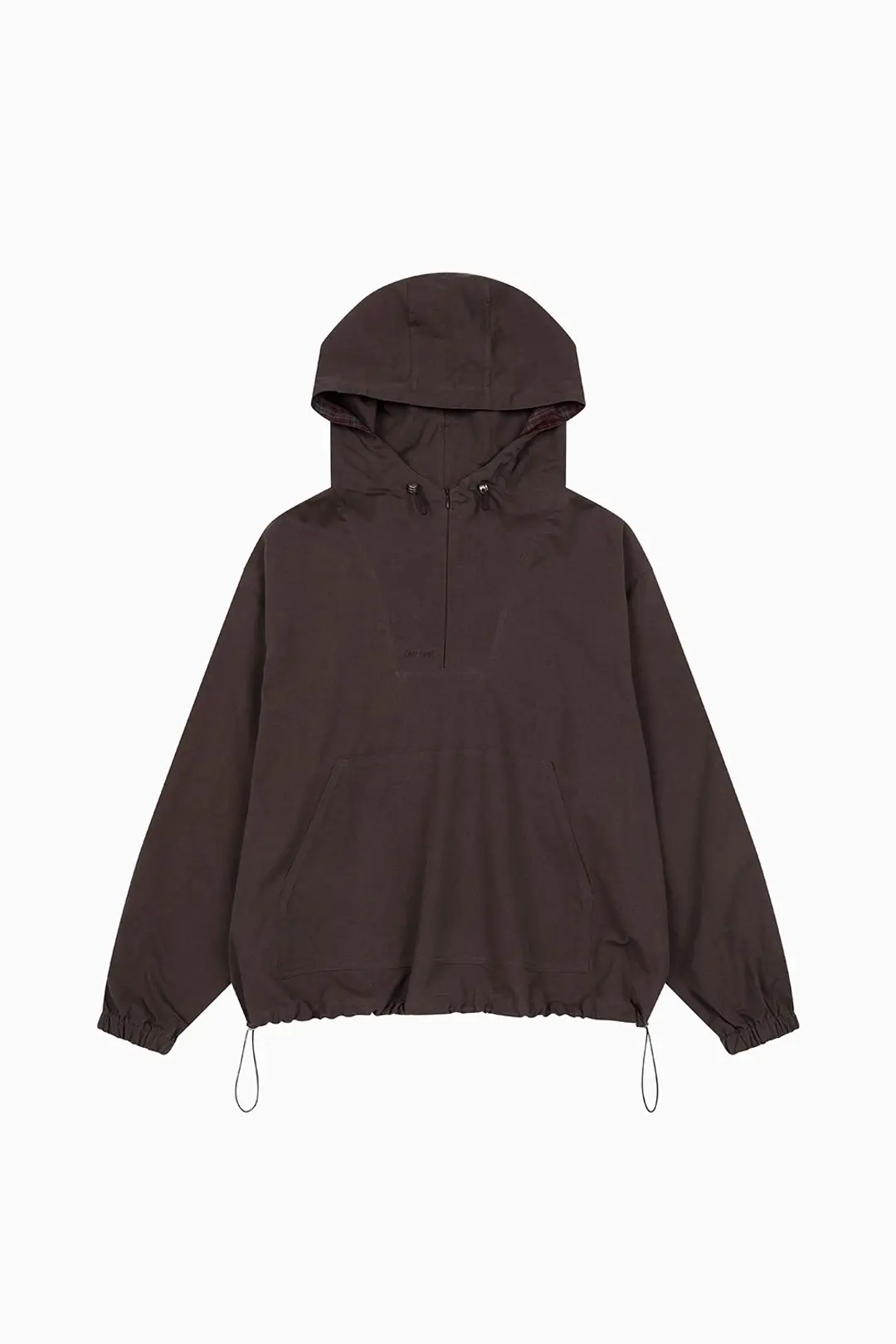 오헤시오 HOODED ANORAK, BROWN 상품 이미지 3