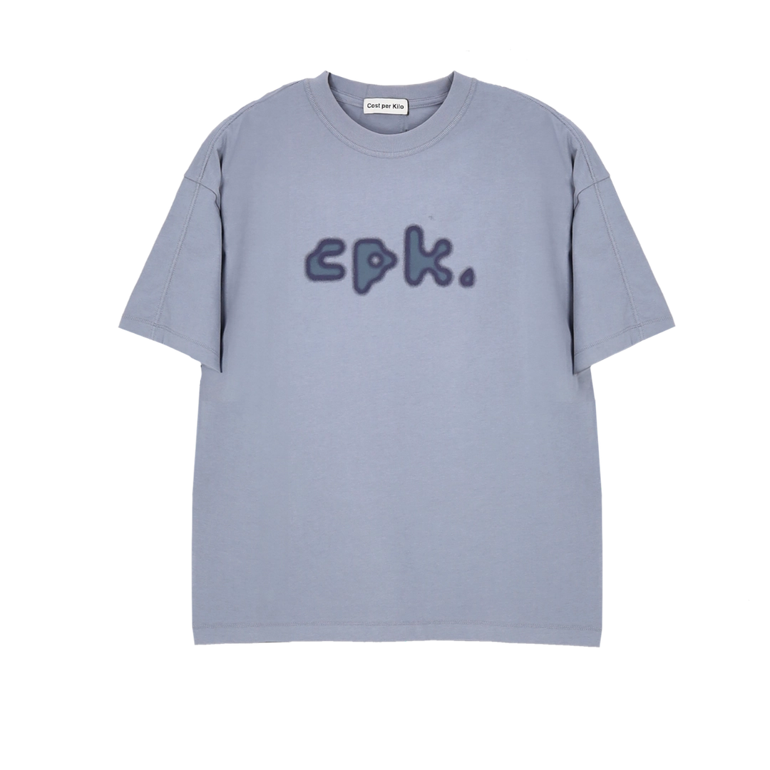 코스트퍼킬로 Techno Logo S/S Tee BLUE 상품 이미지 2