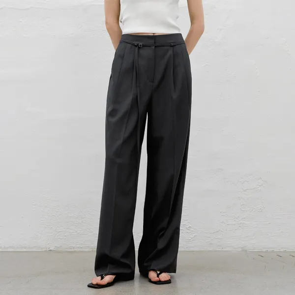 (PT-5661)ESSENTIAL ROGER SET-UP PANTS S