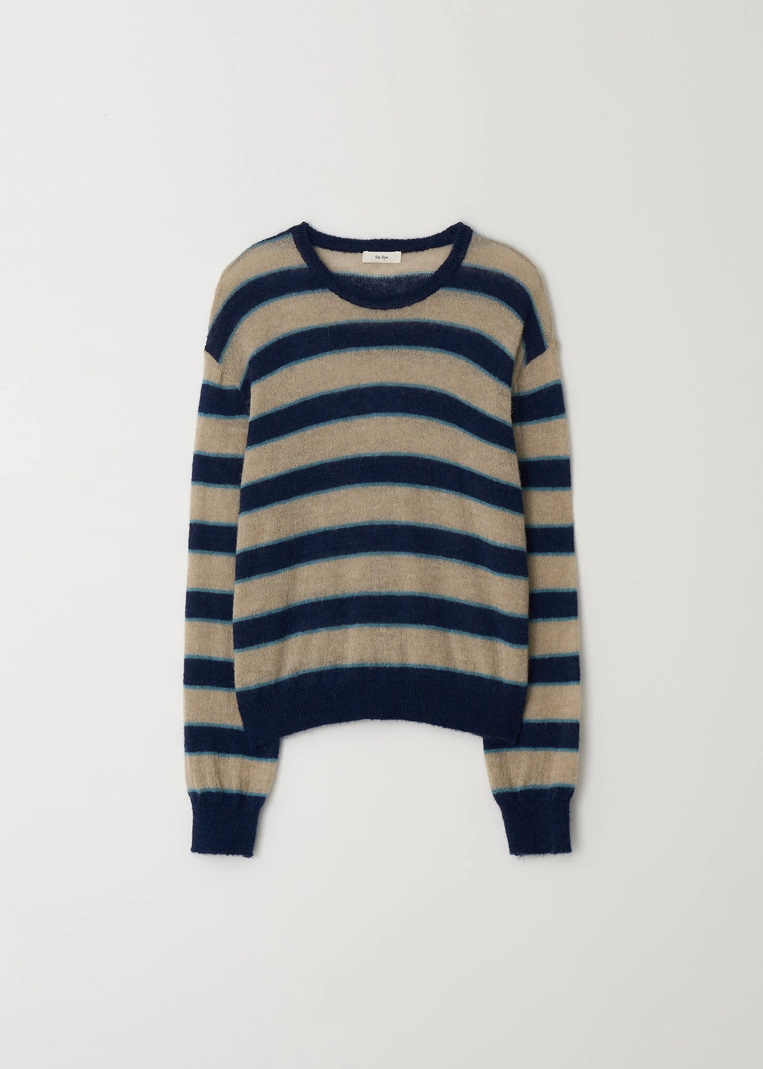 더라이 Stripe Round Knit(Blue) 상품 이미지 3