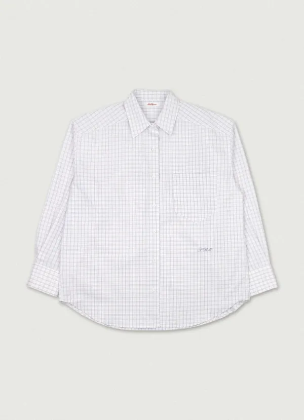 2nd/ Day Check Shirt [ivory]