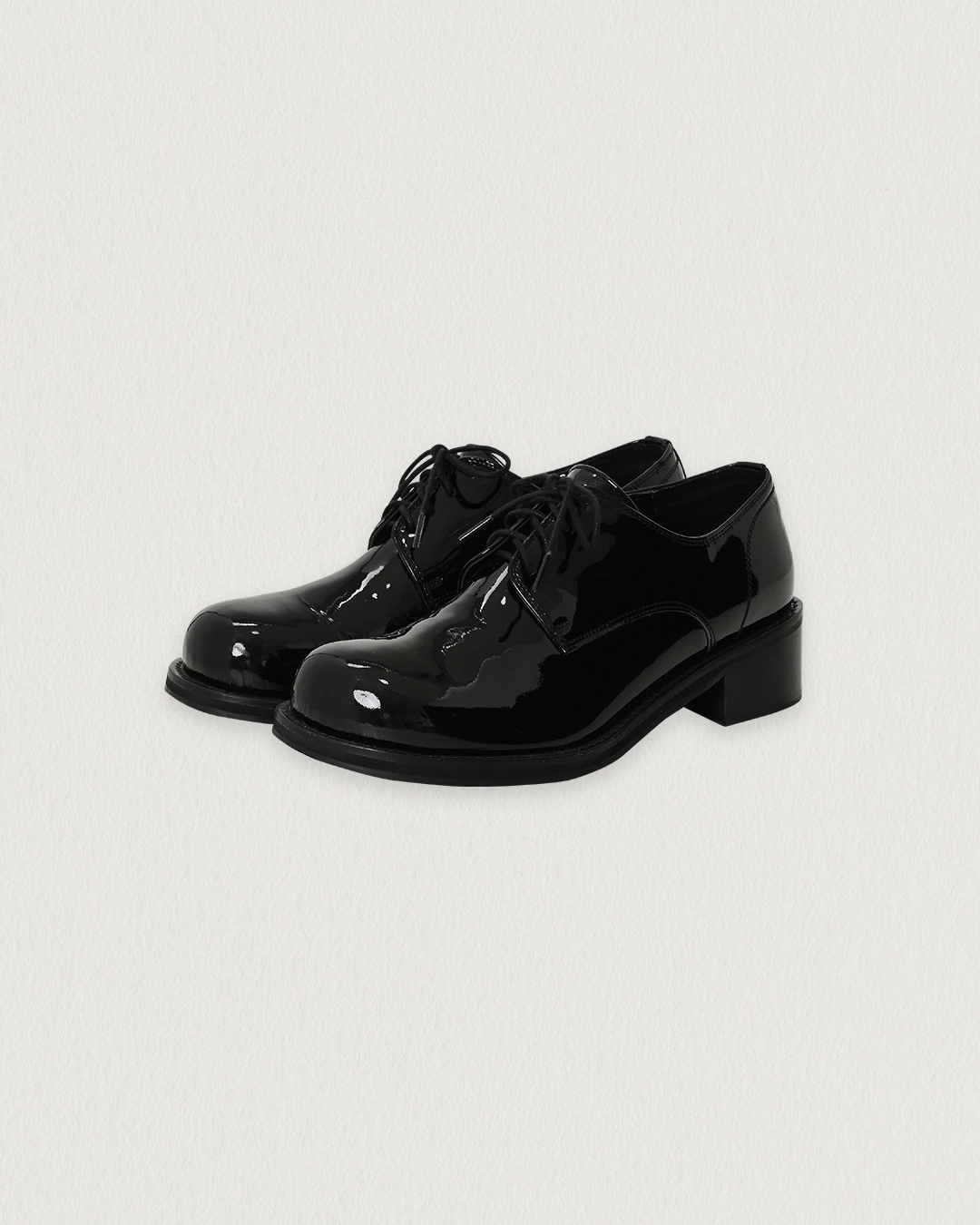 플레따 [Exclusive] flétta Handmade Derby Shoes_Enamel Black 상품 이미지 2