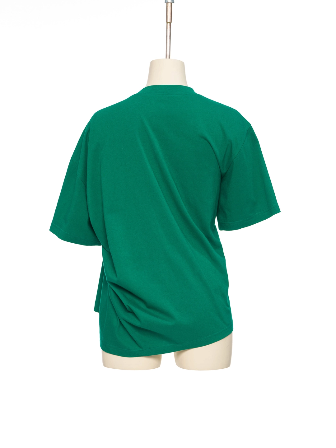 푸쉬버튼 SS26 GREEN DRAPED JERSEY T-SHIRT 상품 이미지 3