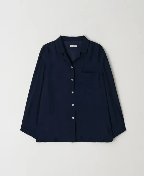 [2차] Oversize dressy shirt_NAVY