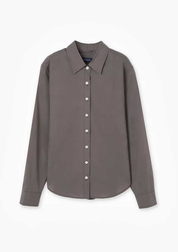 Classic Cotton Shirt Mocha