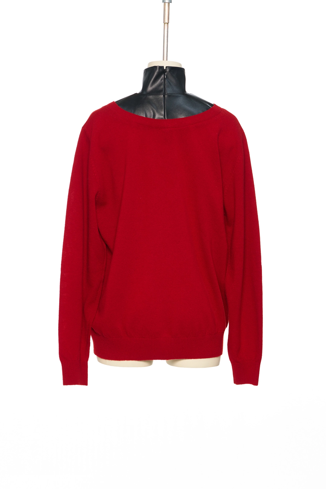푸쉬버튼 FW25 RED V- NECK SWEATER 상품 이미지 3