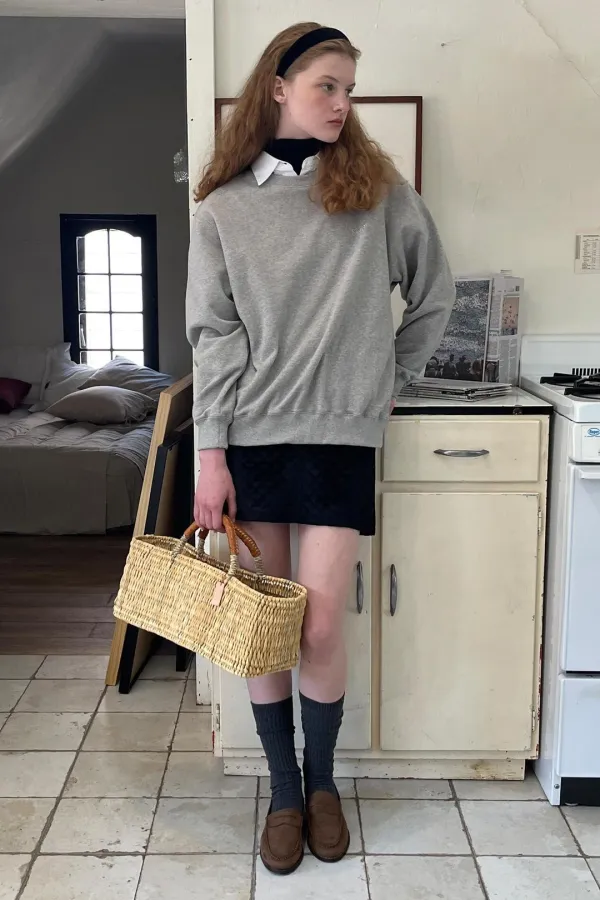 Noon Sunset Sweatshirt (Melange Grey)
