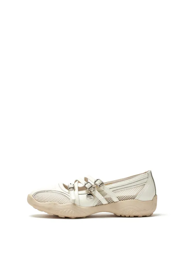 MATIN MESH MARYJANE SNEAKERS IN IVORY