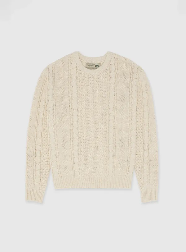 Cotton Aran Knit