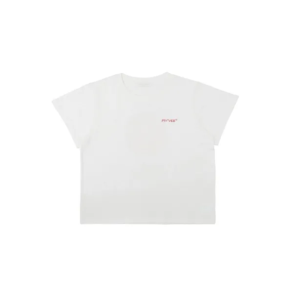 Smiley Graphic T-shirt (cloud white)