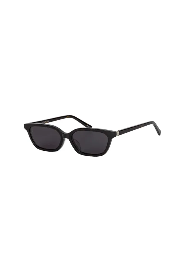 Signature Plaque Sunglasses [ Brown ]