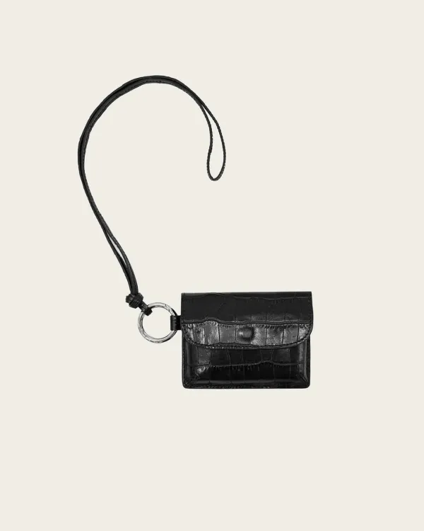 Lucy Card Wallet - Black
