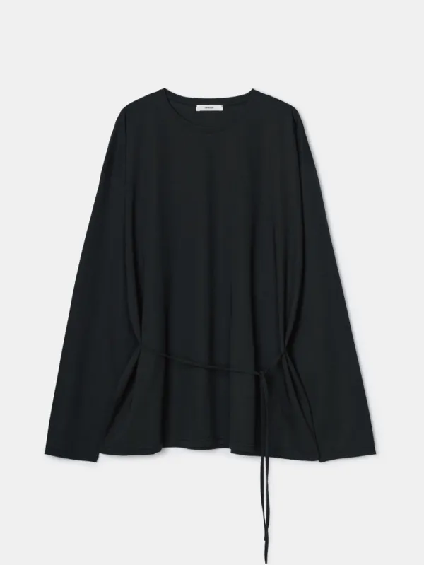 Relaxed Long Sleeve T-shirt (black)