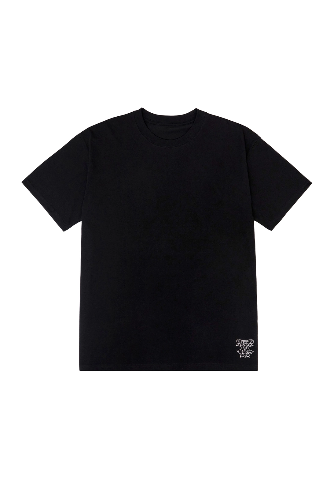 와이이이엘 CUBIC LOGO OVERSIZED T-SHIRT BLACK 상품 이미지 1
