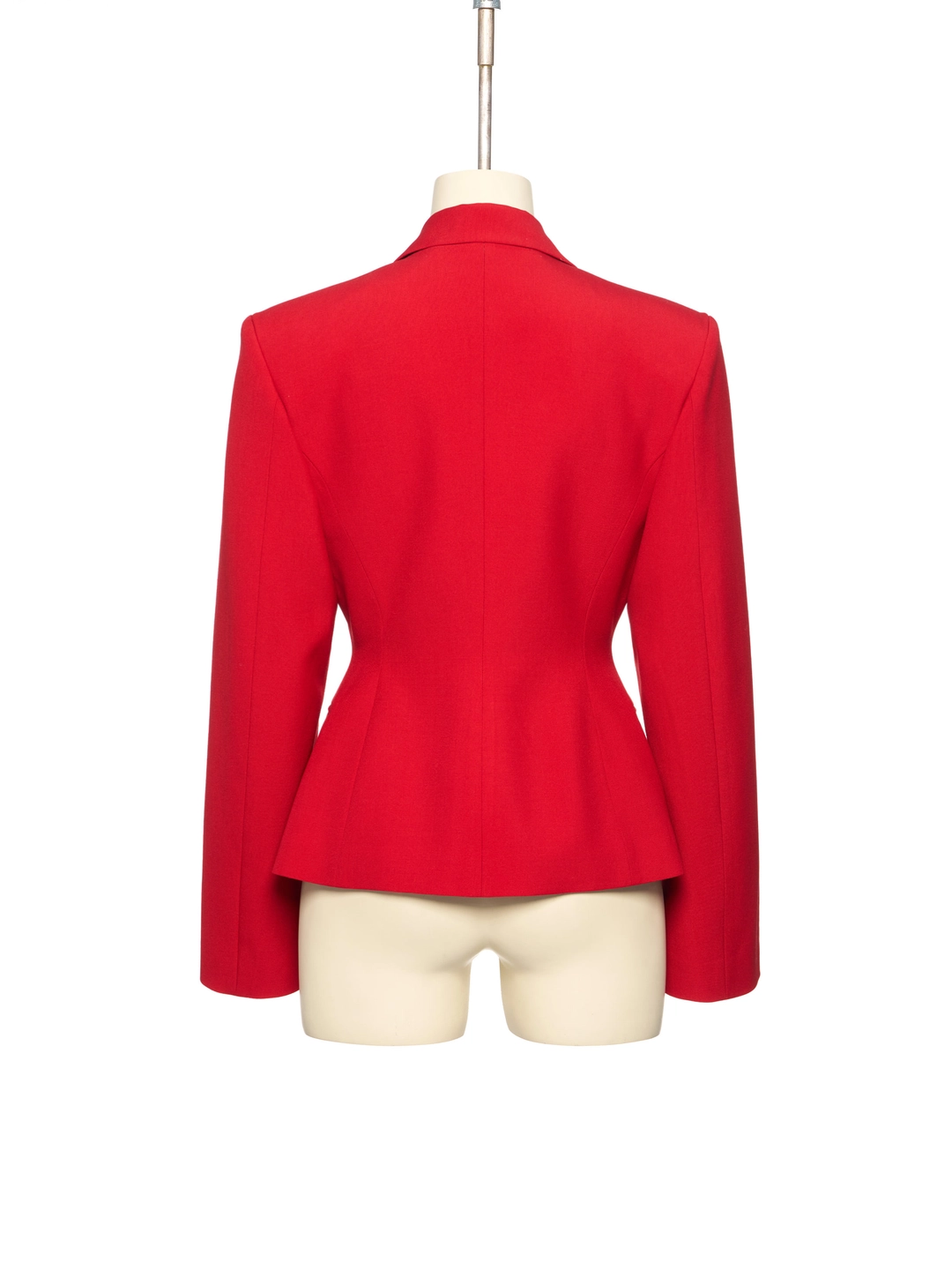 푸쉬버튼 PF26 RED CURVED DETACHABLE LAPEL JACKET 상품 이미지 3