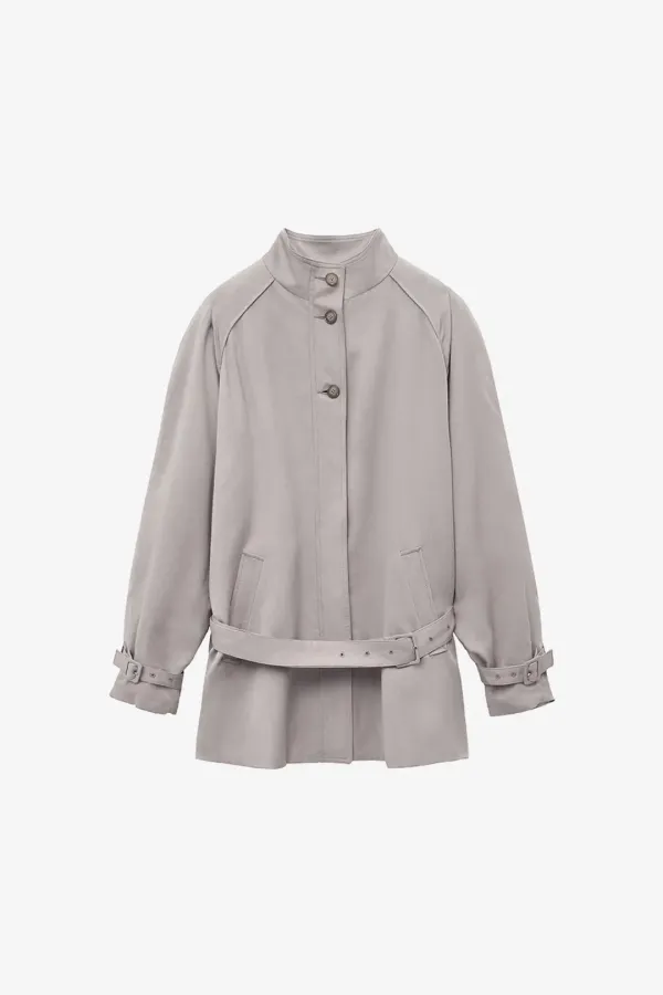 래글런 텐셀 캐쥬얼 자켓 ASH BEIGE