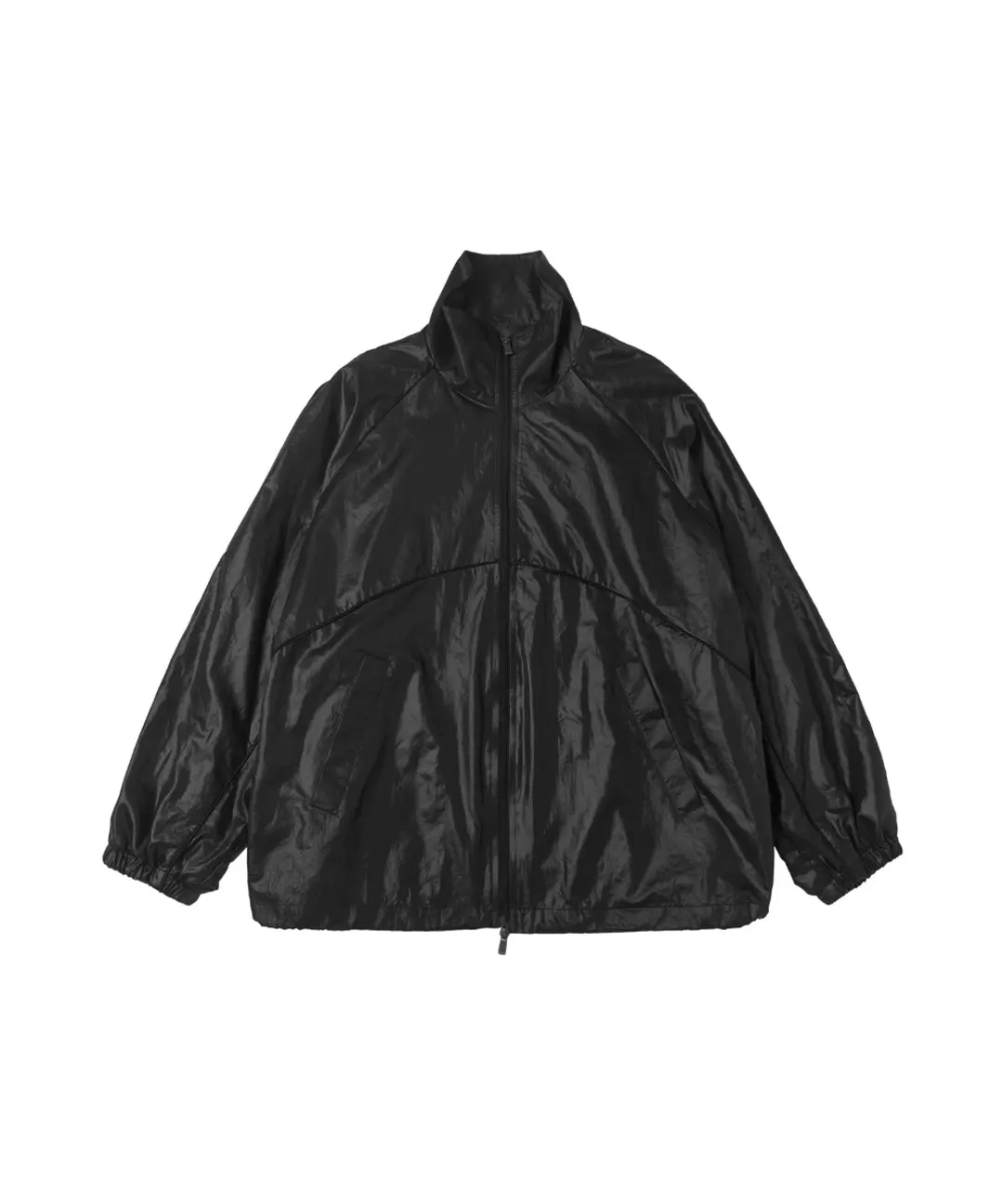 반원 아뜰리에 O3749 루즈핏 윈드브레이커_Black 상품 이미지 1