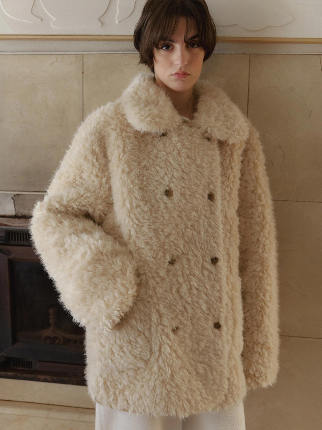 리엘 Pomme reversible mustang (beige) 상품 이미지 2