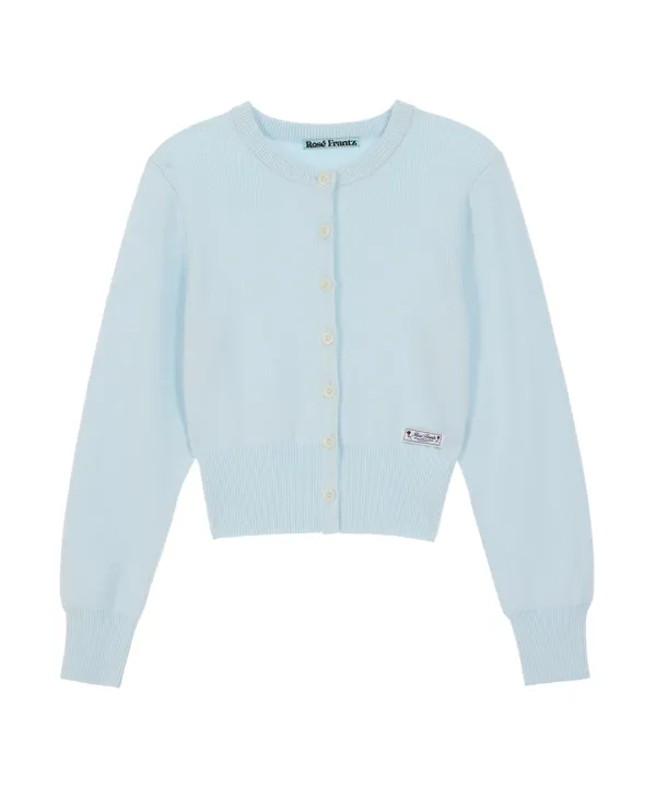 Soft Nut Button Cardigan [Sky Blue]