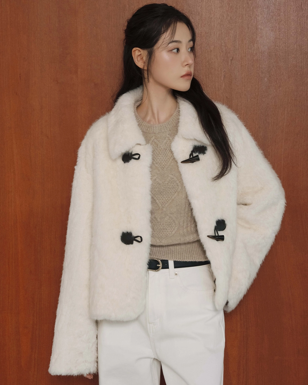 메비 라엘 퍼 무스탕 상품 이미지 2