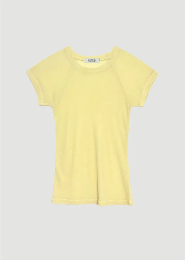 Slim fit t-shirt (Yellow)