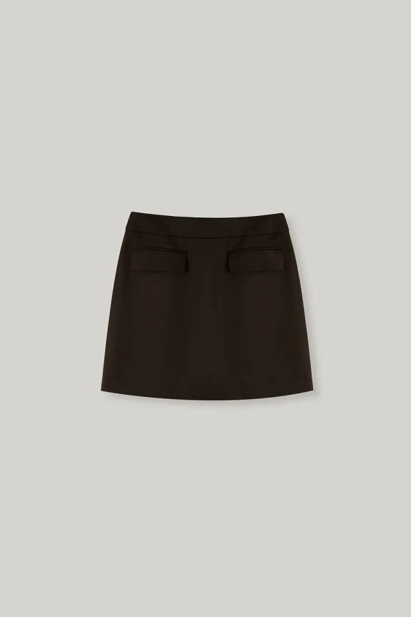 Fable Wool Mini Skirt