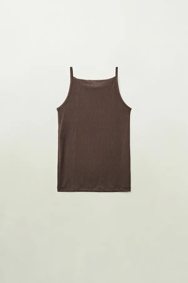 Secondskin Sleeveles (Brown)
