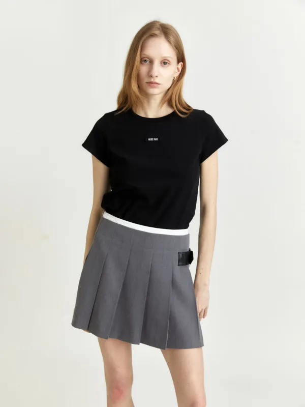 [4th] ALLIANCE Musee Paris Tape T-Shirt_Black