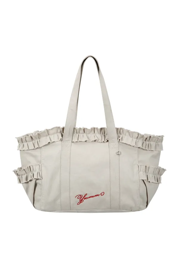camp frill bag (beige)