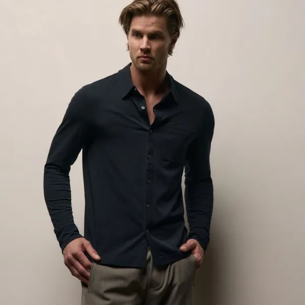 Clean Finish Jersey Shirt - Deep