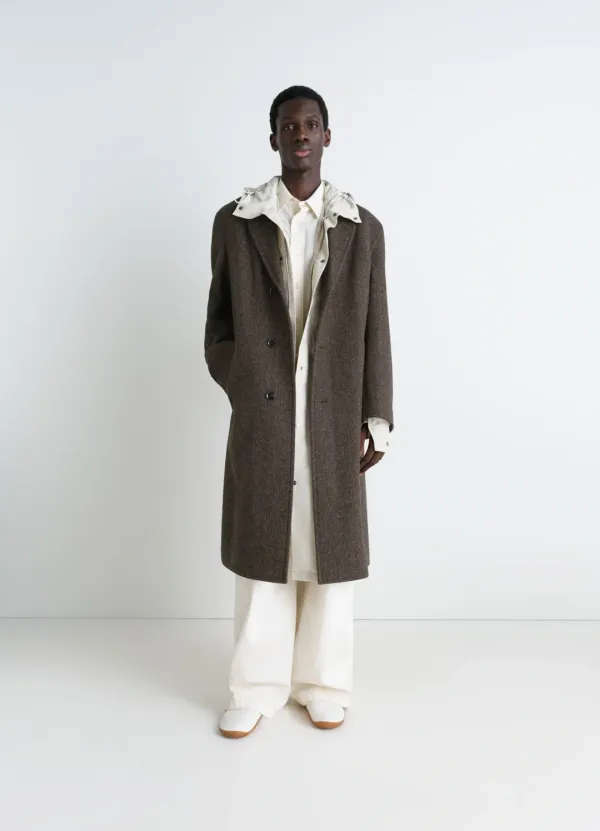 CHESTERFIELD COAT IN TWEED