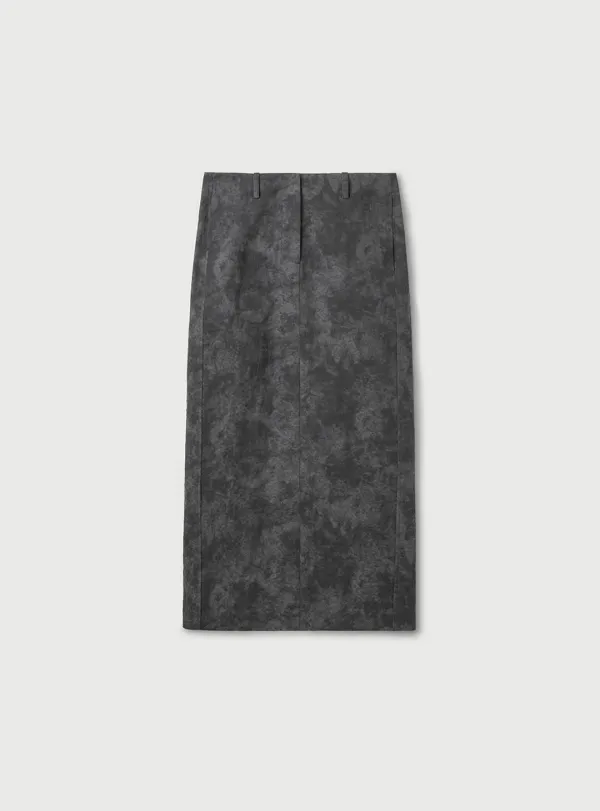[4TH] JACQUARD MAXI SKIRT