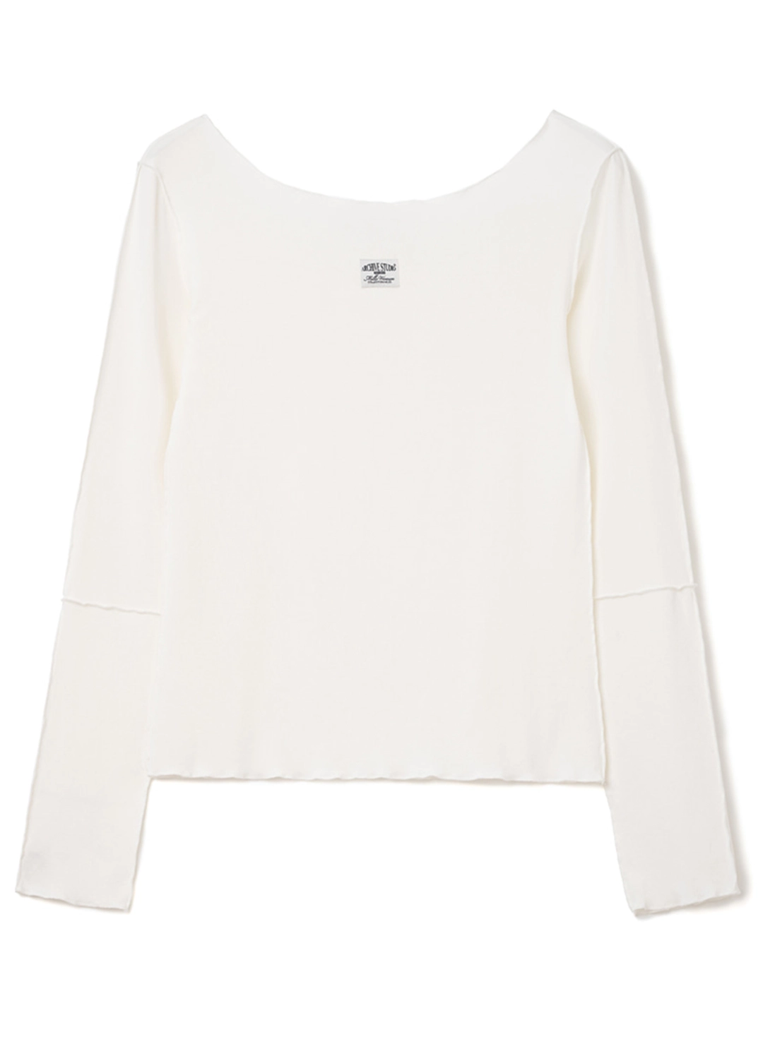 밀로 우먼 Fitted Long Sleeve Top [White] 상품 이미지 1