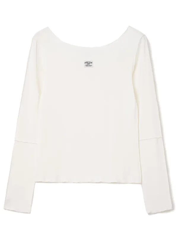 Fitted Long Sleeve Top [White]