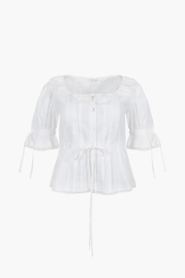 MELON TOP IN WHITE