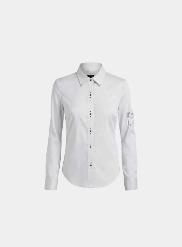 [w-sht26-011] Viper V2 Long Sleeve Shirt - White