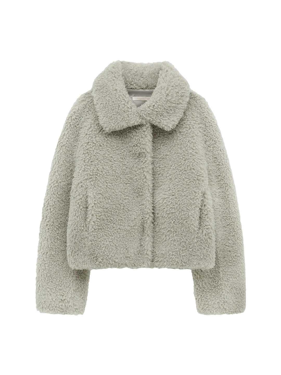 마가린핑거스 BOUCLE HIDDEN SNAP FUR JACKET (MINT) 상품 이미지 3