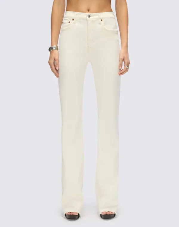 Comfort Stretch 70s Bootcut - Crema